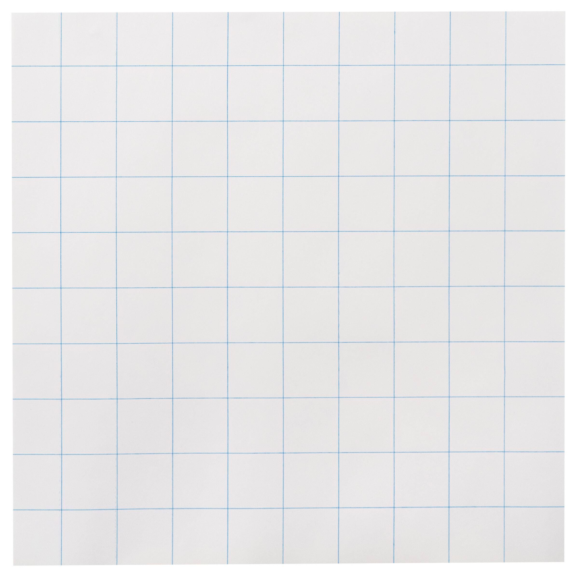 School Smart Graph Paper, 10 x 10 Inches, White, 500 Sheets